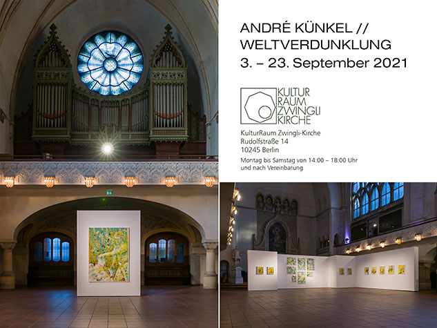 André Künkel - Exhibition - Weltverdunklung