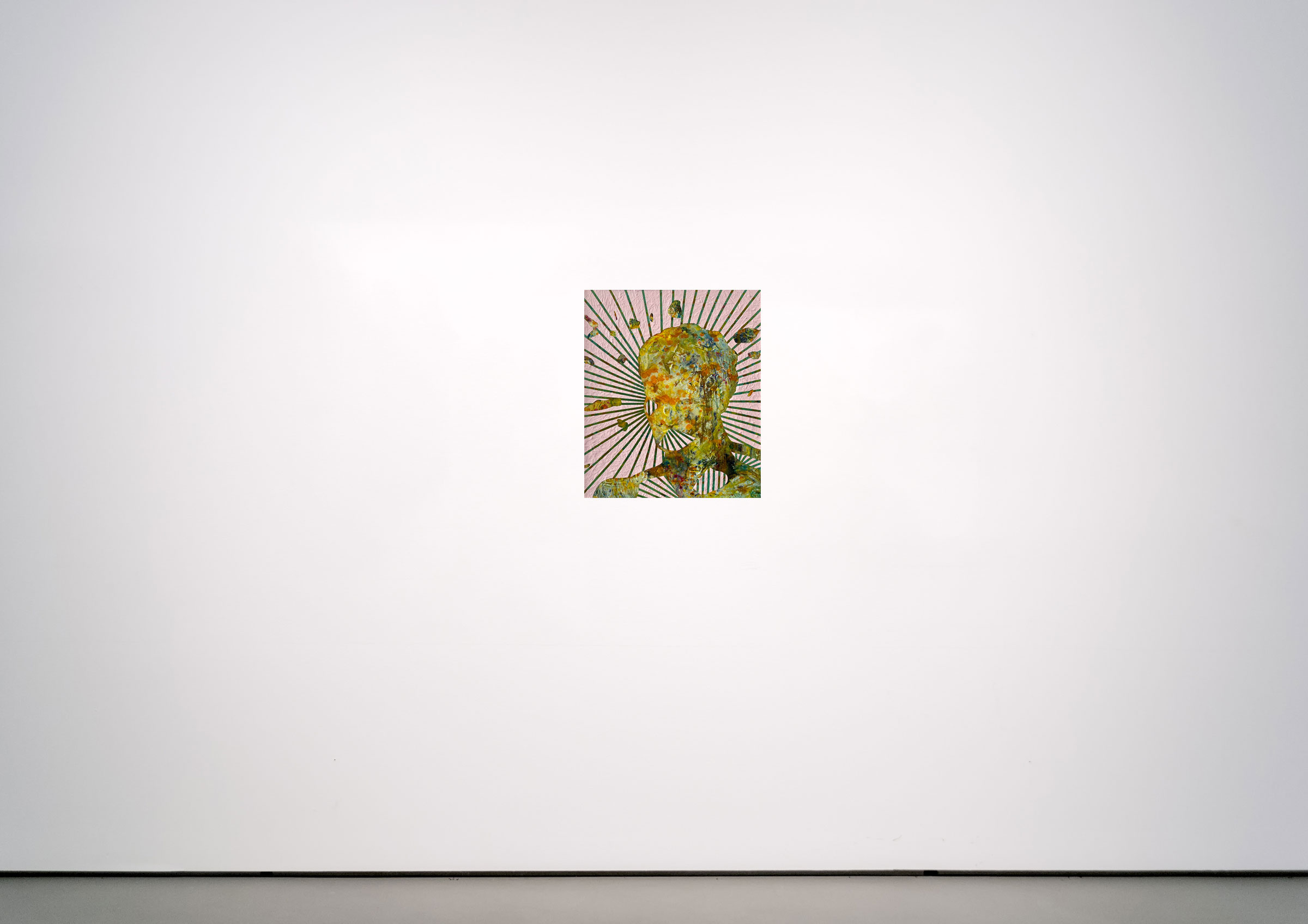 André Künkel Untitled (Paradeisos 94), 60 cm x 50 cm, Mixed technique on wood, 2021 Preview